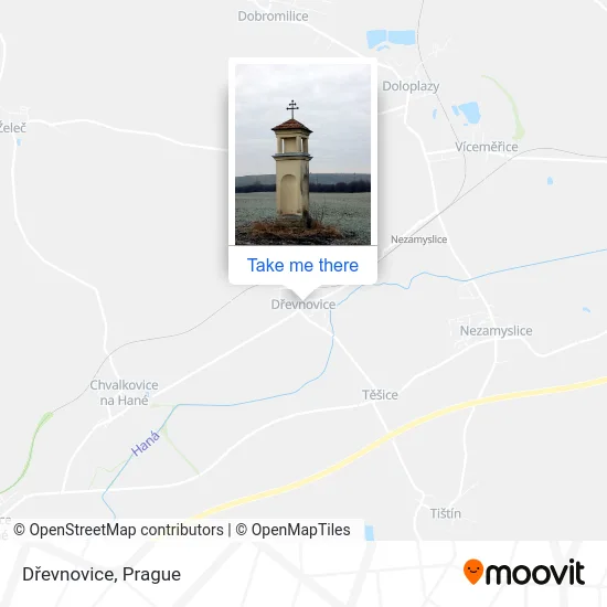 Карта Dřevnovice