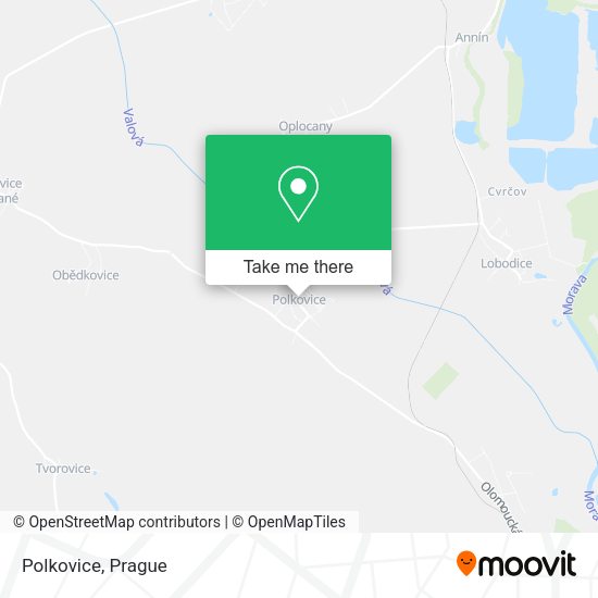 Карта Polkovice