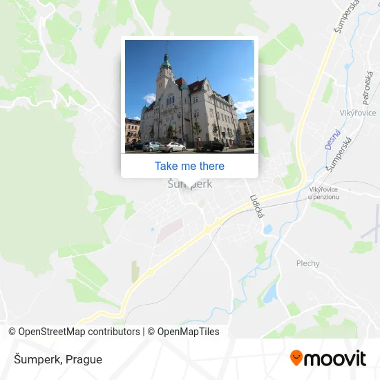 Карта Šumperk