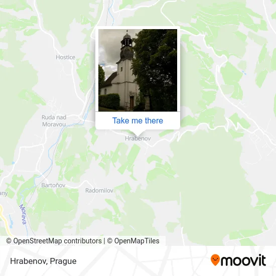 Карта Hrabenov