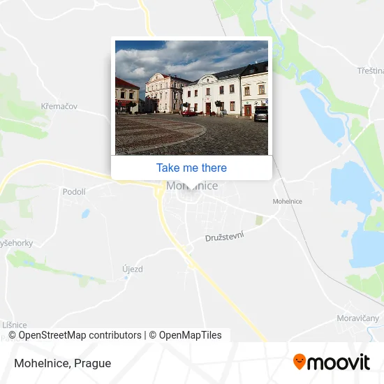 Карта Mohelnice