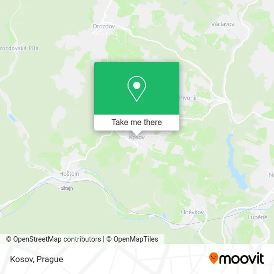 Карта Kosov