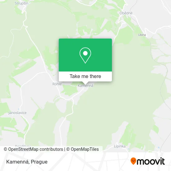 Карта Kamenná