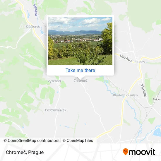 Карта Chromeč