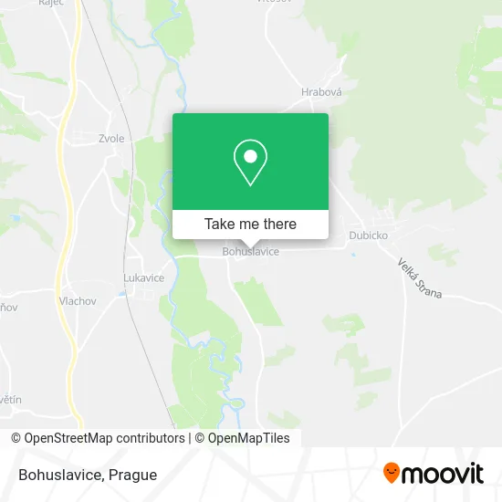 Карта Bohuslavice