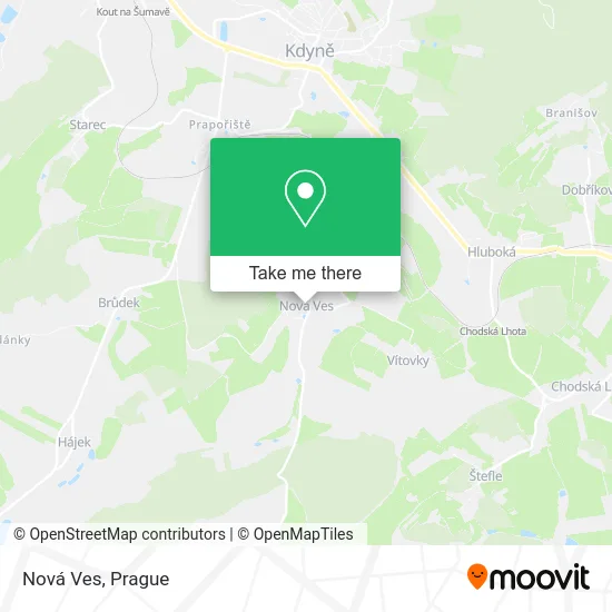 Карта Nová Ves