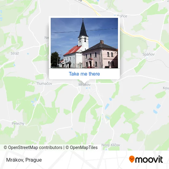 Карта Mrákov
