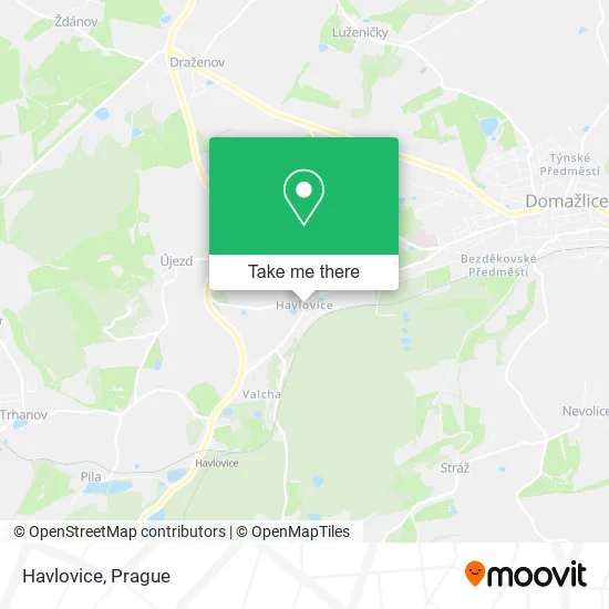 Карта Havlovice