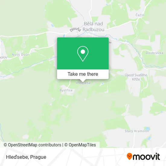 Карта Hleďsebe