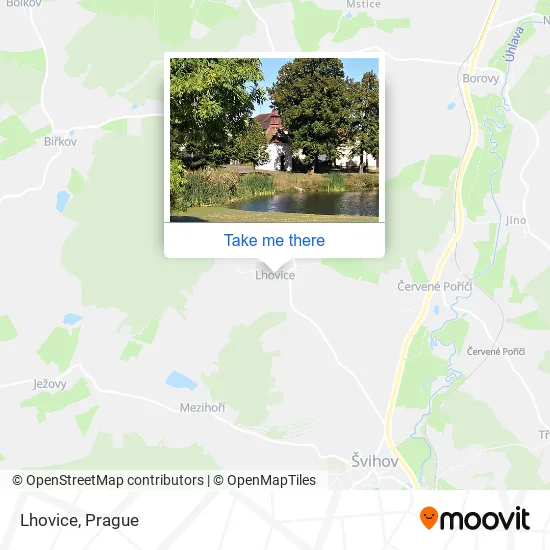 Карта Lhovice