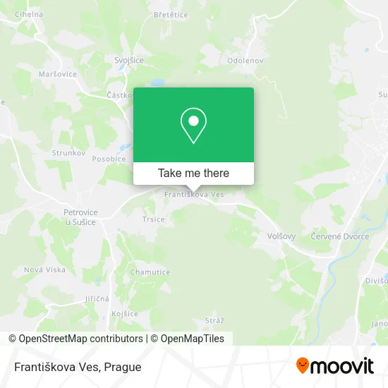 Карта Františkova Ves
