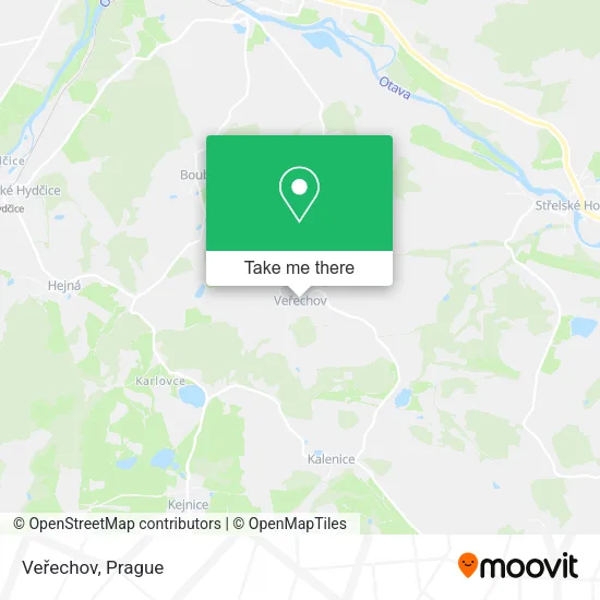 Карта Veřechov