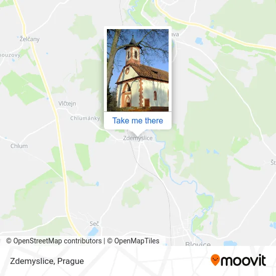 Карта Zdemyslice
