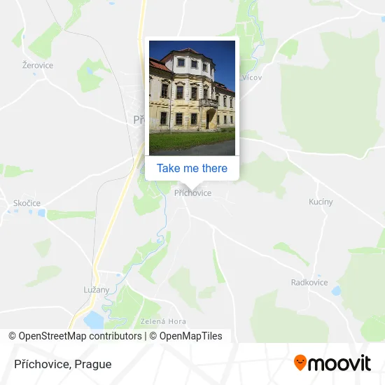 Карта Příchovice
