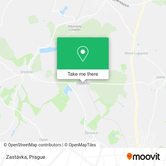 Карта Zastávka
