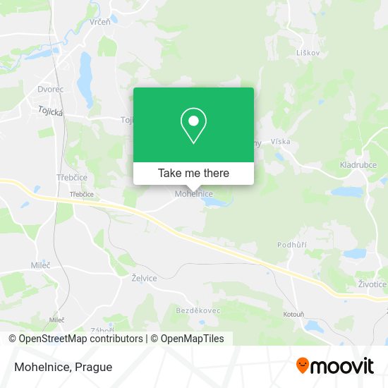 Карта Mohelnice
