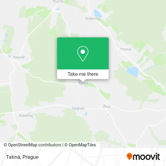 Карта Tatiná