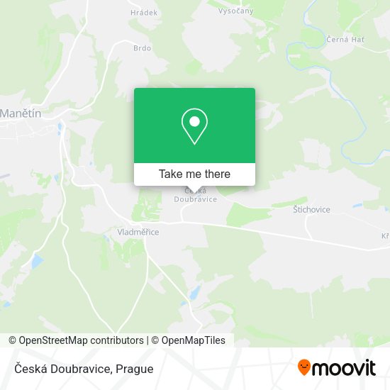 Česká Doubravice map