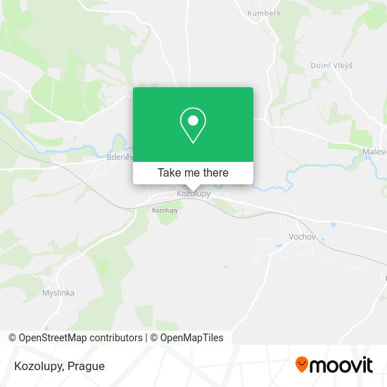 Карта Kozolupy