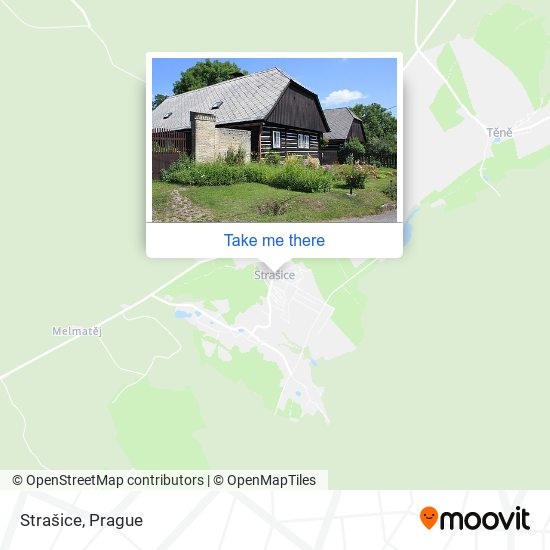 Карта Strašice