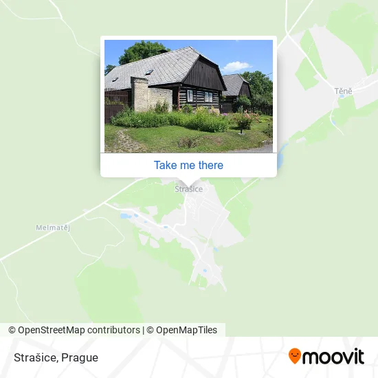 Карта Strašice