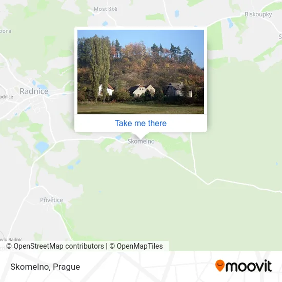 Карта Skomelno