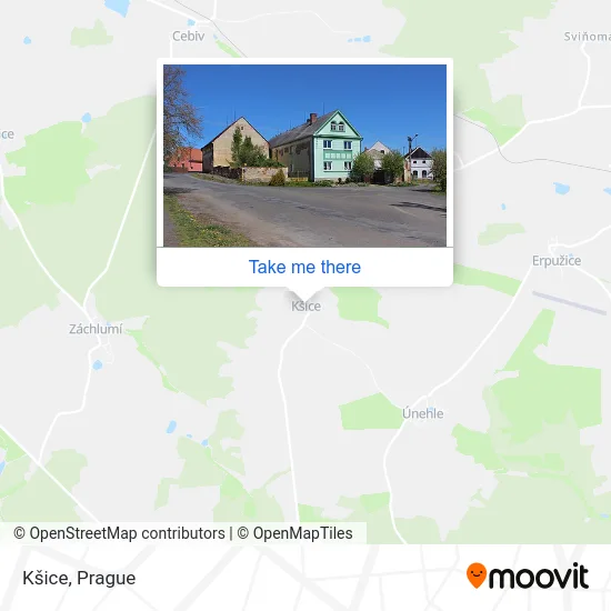 Карта Kšice