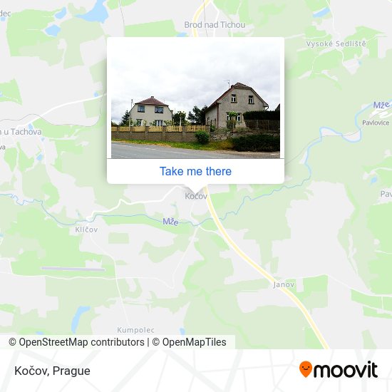 Kočov map