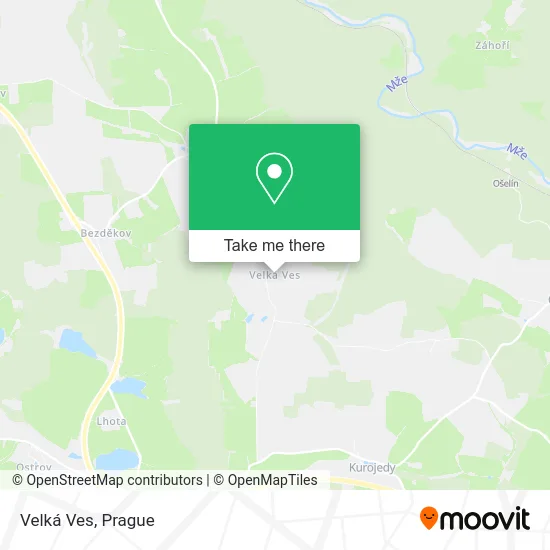 Карта Velká Ves