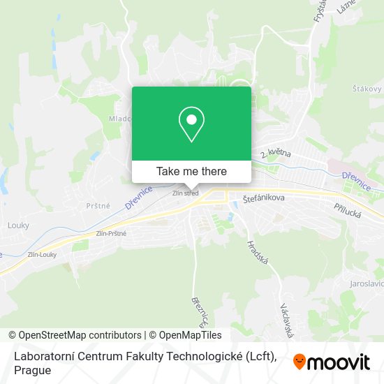 Laboratorní Centrum Fakulty Technologické (Lcft) map