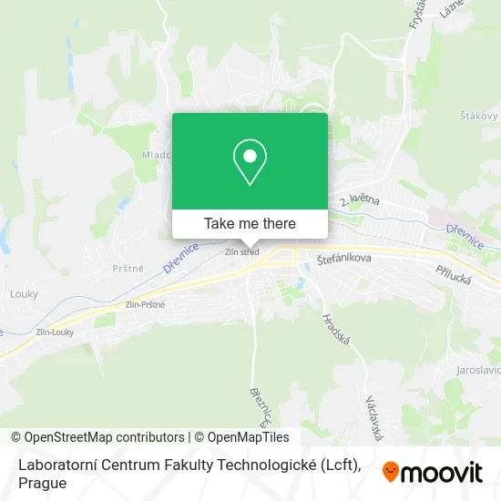 Laboratorní Centrum Fakulty Technologické (Lcft) map