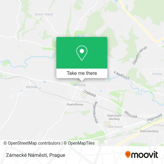 Zámecké Náměstí map