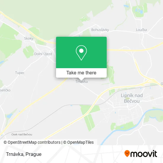 Карта Trnávka