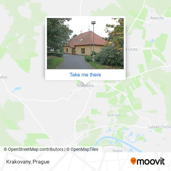 Карта Krakovany