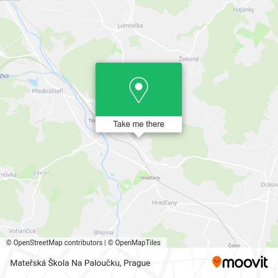 Mateřská Škola Na Paloučku map