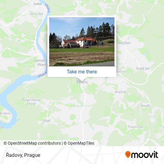 Řadovy map