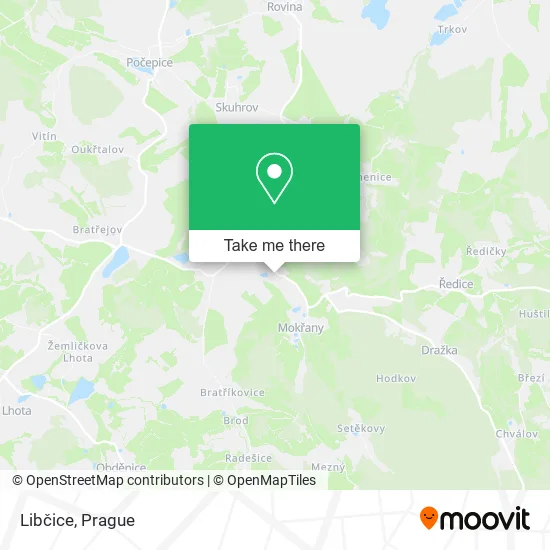 Карта Libčice