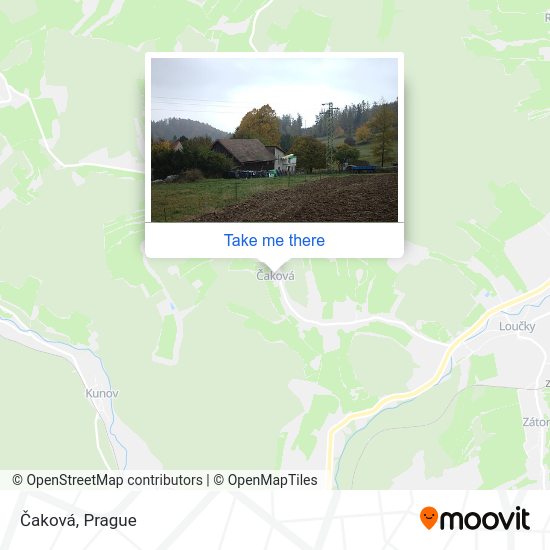 Карта Čaková