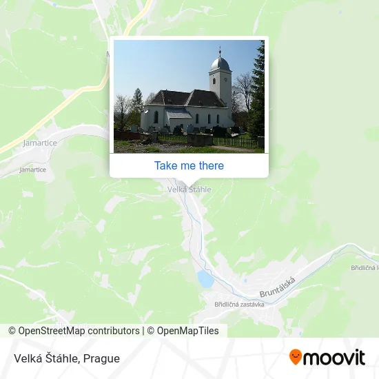 Карта Velká Štáhle