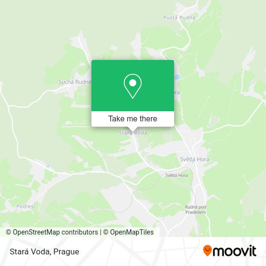 Карта Stará Voda