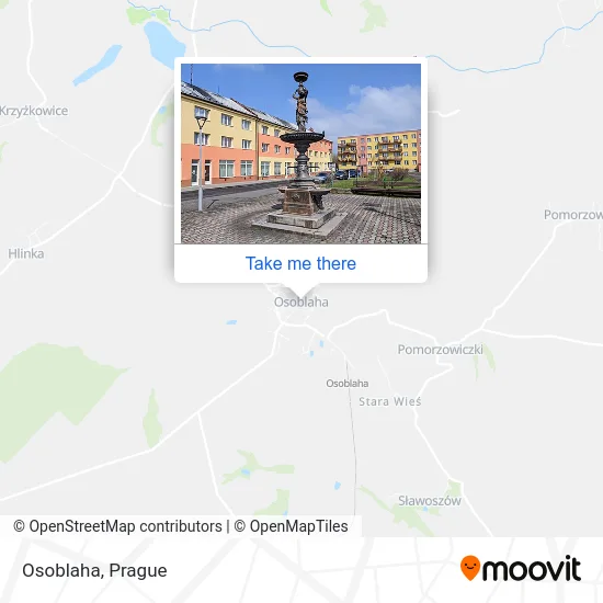 Карта Osoblaha