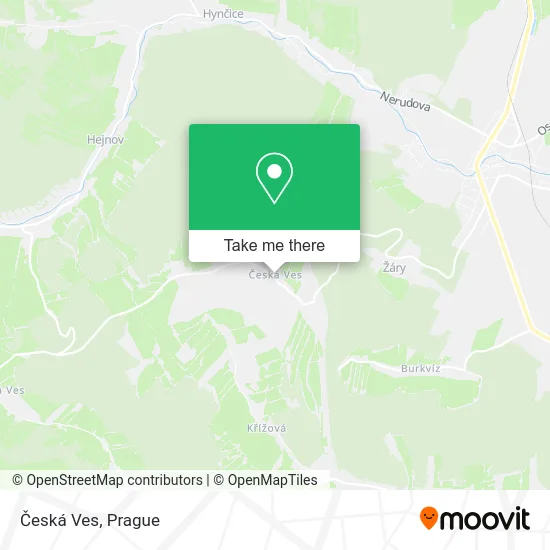 Карта Česká Ves