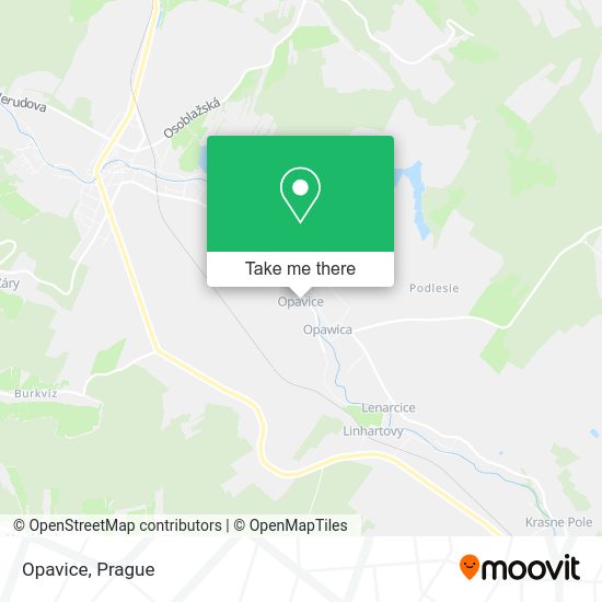 Карта Opavice