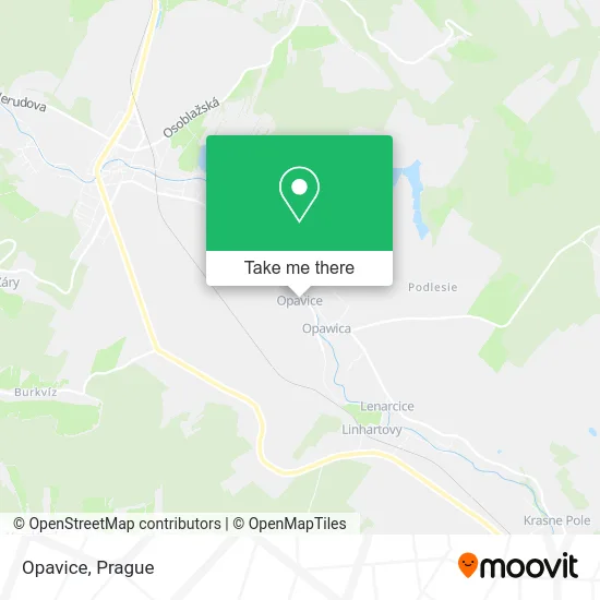 Карта Opavice
