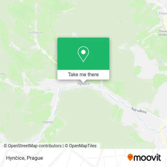 Карта Hynčice
