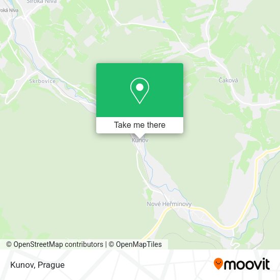 Карта Kunov
