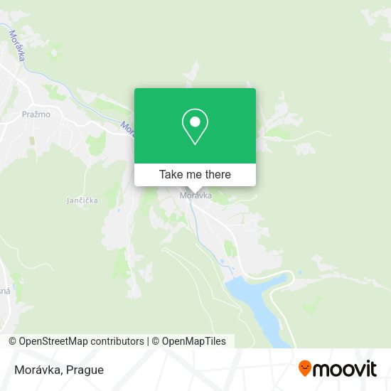 Карта Morávka