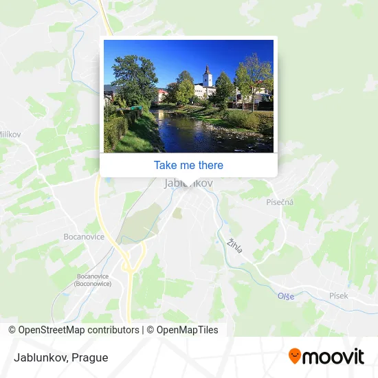 Карта Jablunkov