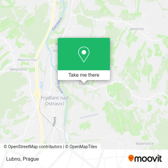 Карта Lubno