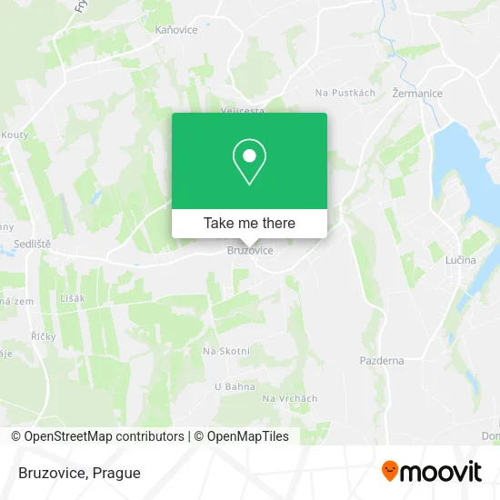 Карта Bruzovice